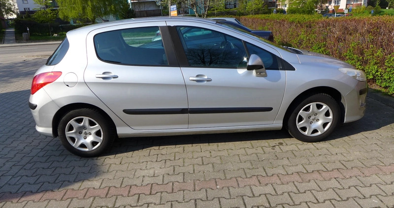 Peugeot 308 cena 16800 przebieg: 93700, rok produkcji 2010 z Gdynia małe 79